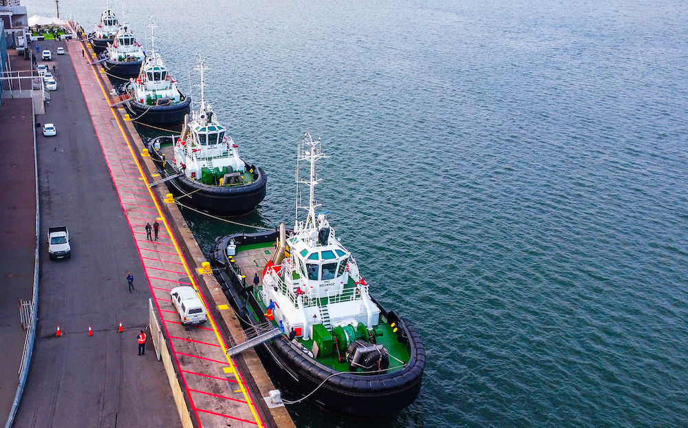 Five new tugs enter service in Durban