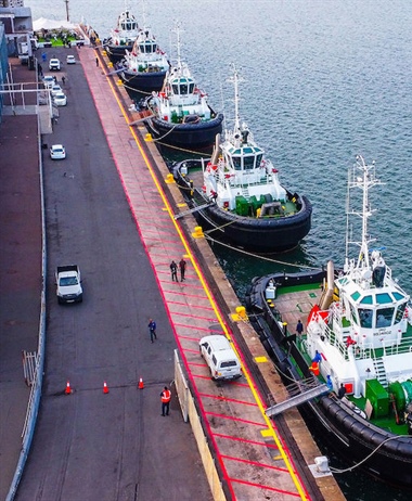 Five new tugs enter service in Durban