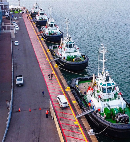 Five new tugs enter service in Durban
