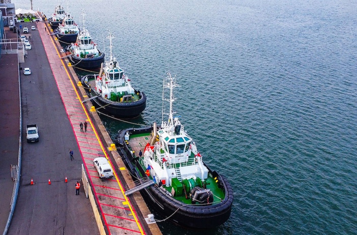 Five new tugs enter service in Durban