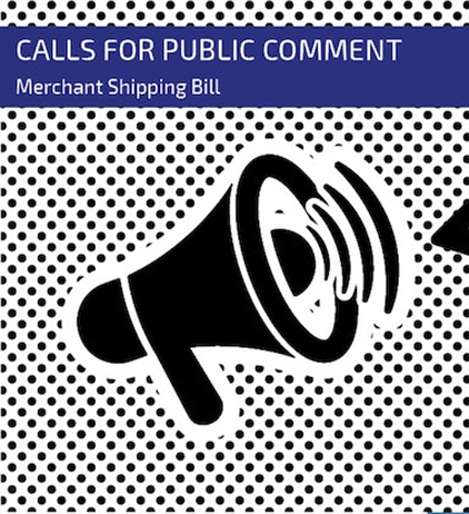 Merchant Shipping Bill published for comment