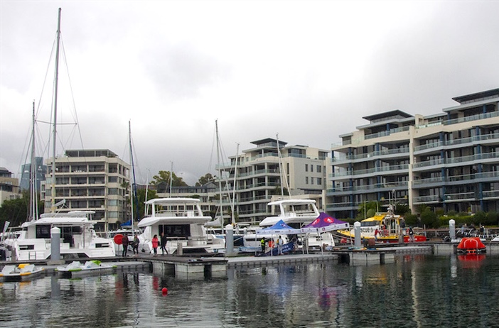 Less on offer at annual boat show