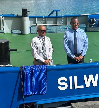 Milestone celebrated for island port authority