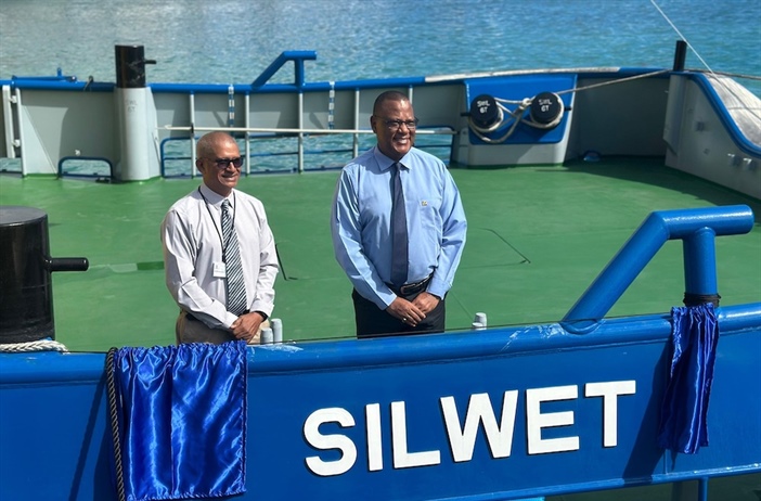 Milestone celebrated for island port authority