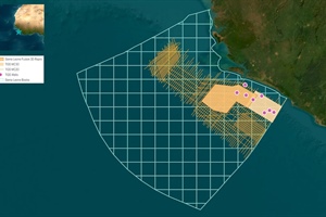 Enhancing seismic data to identify offshore potential