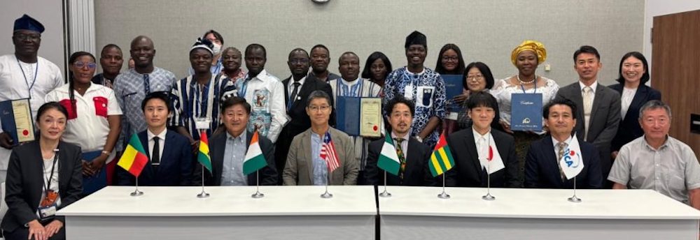 Japan provides aquaculture training to West Africa