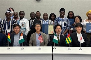 Japan provides aquaculture training to West Africa