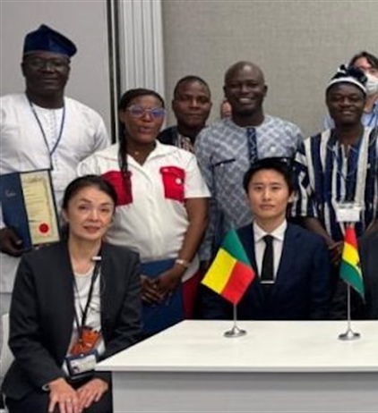 Japan provides aquaculture training to West Africa