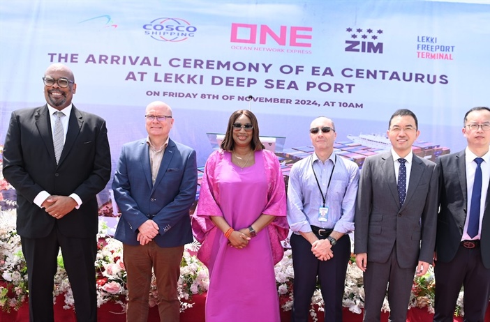 Port celebrates new shipping service