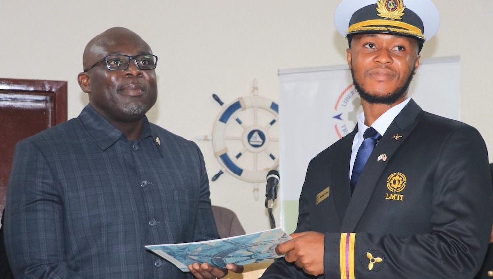 A first for maritime training