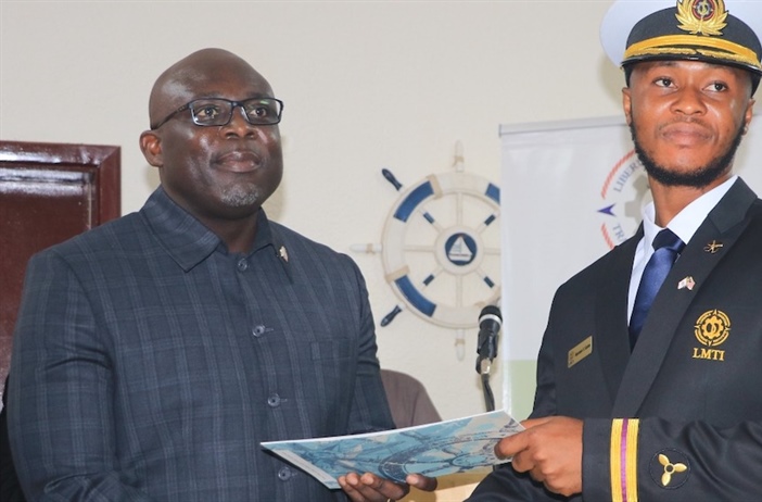 A first for maritime training