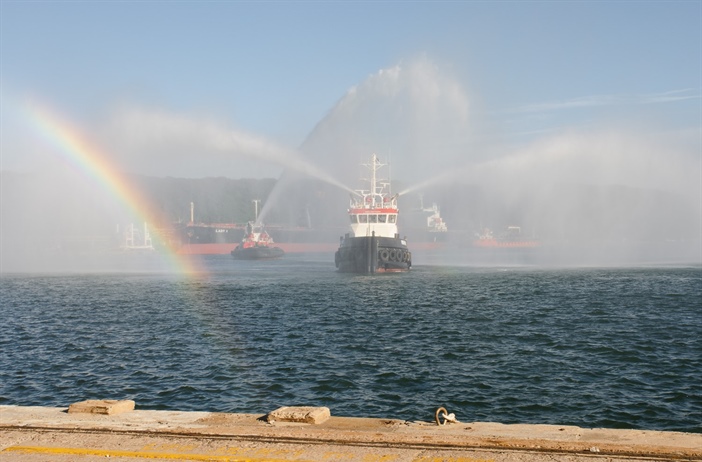 New plough tug joins dredging fleet