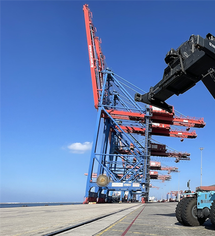 Pilot project collects data on electrification potential for port