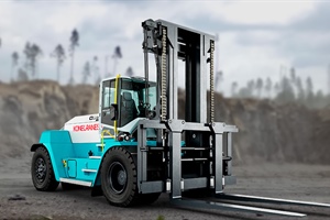 Heavy-duty electric forklifts offer environmental benefits