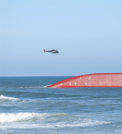 Removal of West Coast wreck underway