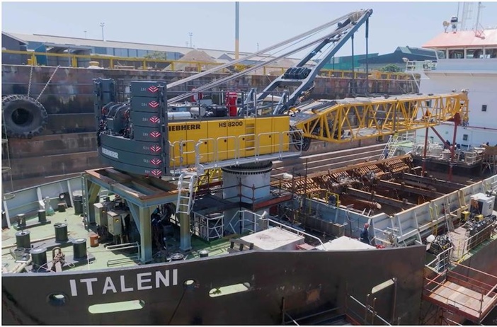 Upgraded dredger ready for action