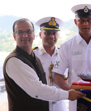 India donates patrol craft to Seychelles