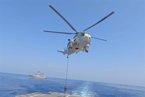 Maritime operation intercepts migrant boats