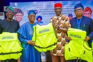 Distributing 42,000 lifejackets for inland water safety