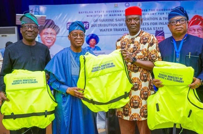 Distributing 42,000 lifejackets for inland water safety